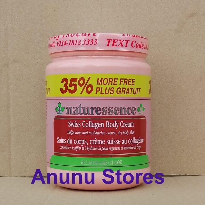 Naturessence Swiss Collagen Body Cream - 612ml